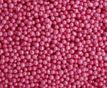 Picture of PINK SUGAR MINI PEARLS EDIBLE SPRINKLES X 50G